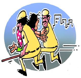 Minor girl raped in police station | अल्पवयीन मुलीवर पोलीस ठाण्यात बलात्कार Minor girl raped in police station | अल्पवयीन मुलीवर पोलीस ठाण्यात बलात्कार