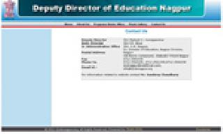 Education Deputy Director's Website 'Outdated' | शिक्षण उपसंचालकांचे संकेतस्थळ ‘आऊटडेटेड’