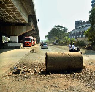 The works on the highway are still incomplete | महामार्गावरील कामे अद्याप अपूर्णच