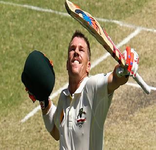 Warner's century has put pressure on India | वॉर्नरच्या शतकाने भारतावर दबाव