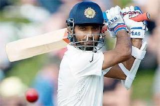 Rahane saved, fourth Test drawn | रहाणेने तारले, चौथी कसोटी अनिर्णीत