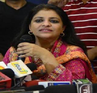 BJP becomes Shajiya Ilmi | शाजिया इल्मीही झाल्या भाजपवासी BJP becomes Shajiya Ilmi | शाजिया इल्मीही झाल्या भाजपवासी