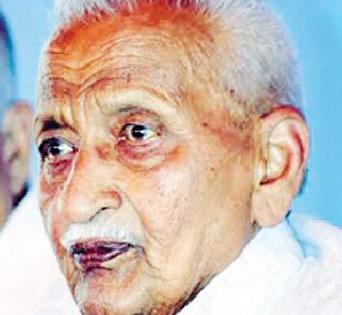 Senior freedom fighter Karadkar passes away | ज्येष्ठ स्वातंत्र्यसेनानी कराडकर यांचे निधन Senior freedom fighter Karadkar passes away | ज्येष्ठ स्वातंत्र्यसेनानी कराडकर यांचे निधन