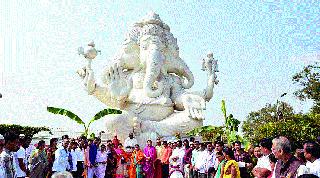 Ganesh Jayanti celebrated in a devotional atmosphere | भक्तिमय वातावरणात गणेश जयंती साजरी