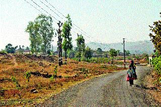 Road relation at Shirasgaon (H) | शिरसगाव (ह) येथे रस्त्याची दुरवस्था