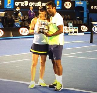 Paes - Hingis won the Australian Open | ऑस्ट्रेलियन ओपनमध्ये पेस - हिंगिसला विजेतेपद