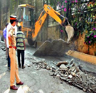 Destruction Ramp Destroyed! | ‘मन्नत’चा रॅम्प उद्ध्वस्त! Destruction Ramp Destroyed! | ‘मन्नत’चा रॅम्प उद्ध्वस्त!