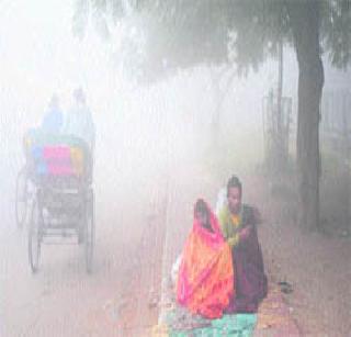 Invasion of pollution on the fog | धुक्यावर प्रदूषणाचे आक्रमण Invasion of pollution on the fog | धुक्यावर प्रदूषणाचे आक्रमण