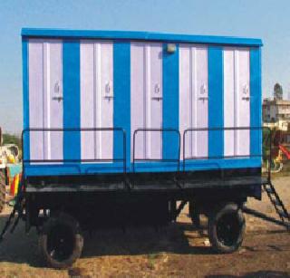 Due to inefficiency of forest department, it is not possible to use toilets | वनविभागाच्या अकार्यक्षमतेमुळे शौचालये वापराविना उभी Due to inefficiency of forest department, it is not possible to use toilets | वनविभागाच्या अकार्यक्षमतेमुळे शौचालये वापराविना उभी