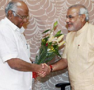 Modi against Sharad Pawar: Pawar's 'filing' | श्रीनिवासन यांच्याविरोधात मोदी - पवारांची 'फिल्डींग'