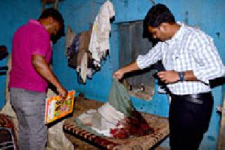 The killing of Birsat grocery businessman | बिरसीत किराणा व्यवसायिकाची हत्या The killing of Birsat grocery businessman | बिरसीत किराणा व्यवसायिकाची हत्या