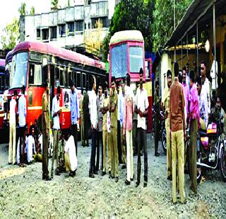 Alibaug ST Depot Jam | अलिबाग एसटी आगार ठप्प