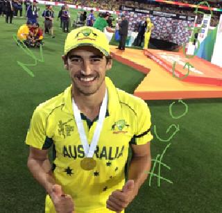 Mitchell Starc was named Player of the Tournament | मिशेल स्टार्क ठरला प्लेयर ऑफ द टुर्नामेंट