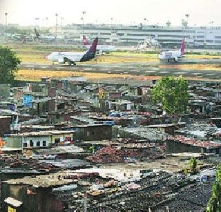 Rehabilitation of huts around the airport | विमानतळाभोवतीच्या झोपड्यांचे पुनर्वसन Rehabilitation of huts around the airport | विमानतळाभोवतीच्या झोपड्यांचे पुनर्वसन