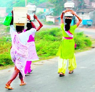 Jatts in the villages, water shortage! | खेड्यापाड्यांत जत्रांमध्ये पाणीटंचाई!