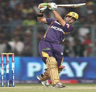 KKR blasts on the first match of the IPL | आयपीएलच्या पहिल्या सामन्यावर केकेआरची मोहोर