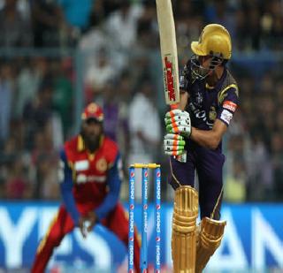 KKR's 178 runs in front of Bangalore | केकेआरचे बंगळुरूसमोर १७८ धावांचं आव्हान