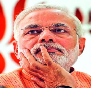 Modi alone on top | सर्वोच्च स्थानावरील एकाकी मोदी Modi alone on top | सर्वोच्च स्थानावरील एकाकी मोदी