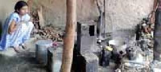 Saving the cow from fire is a serious, house-washroom | आगीतून गाय वाचविताना एक गंभीर, घर बेचिराख Saving the cow from fire is a serious, house-washroom | आगीतून गाय वाचविताना एक गंभीर, घर बेचिराख