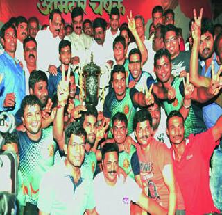 Gooding Sports Club's winner of the championship | गुडमॉर्निंग स्पोटर््स क्लबची विजेतेपदाला गवसणी