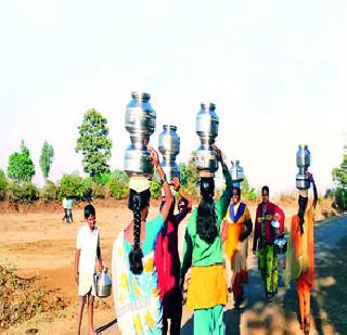 Water of irrigation water! | वेल्ह्याची ‘पाणी’पंचाईत!