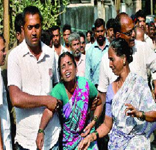 Newly-married blood | भररस्त्यात नवविवाहितेचा खून Newly-married blood | भररस्त्यात नवविवाहितेचा खून