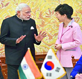 South Korea to give 10 billion dollars to India | दक्षिण कोरिया देणार भारताला १० अब्ज डॉलर