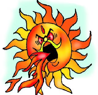 The heat wave due to rising temperature! | वाढत्या तापमानामुळे उष्णतेच्या लाटेचा धोका!