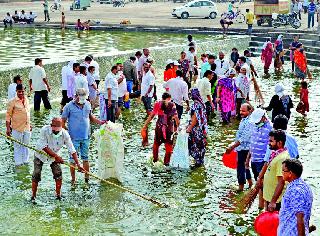 Godaghat bright! | गोदाघाटाला झळाळी!