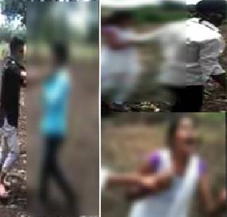 Nanded's cousin's bullying, young man's assault | नांदेडमध्ये संस्कृतीरक्षकांची गुंडगिरी, तरुण-तरुणीला बेदम मारहाण