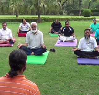 The opposition of yoga is to medieval times | योगाला विरोध म्हणजे मध्ययुगीन काळाकडे जाणे The opposition of yoga is to medieval times | योगाला विरोध म्हणजे मध्ययुगीन काळाकडे जाणे