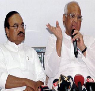 Bhujbal's support for Pawar | पवारांकडून भुजबळांची पाठराखण