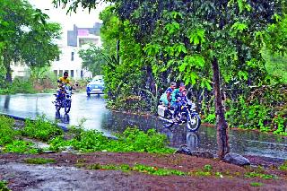 Finally, the monsoon attendance | अखेर मान्सूनची हजेरी Finally, the monsoon attendance | अखेर मान्सूनची हजेरी