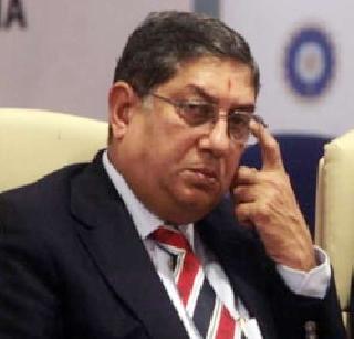 Srinivasan will represent the BCCI | श्रीनिवासन करणार बीसीसीआयचे प्रतिनिधित्व