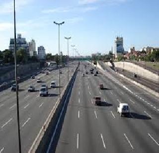 Four-way road full of chemicals | रसायनीतील रस्त्याचे चौपदरीकरण पूर्ण