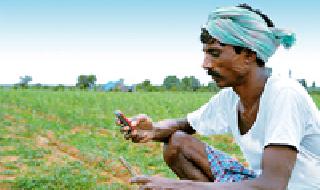 Benefits of 'Kisan SMS' scheme for farmers | शेतकऱ्यांना ‘किसान एसएमएस’ योजनेचा लाभ Benefits of 'Kisan SMS' scheme for farmers | शेतकऱ्यांना ‘किसान एसएमएस’ योजनेचा लाभ