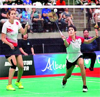 Jwala-Ashwini pair won | ज्वाला-आश्विनी जोडीला विजेतेपद