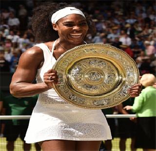 Serena Williams creates Wimbledon Queen | सेरेना विल्‍यम्स बनली विम्‍बल्‍डन क्वीन