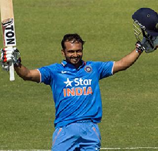 Kedar Jadhav's century helped India win | केदार जाधवच्या शतकी खेळीने भारत अजिंक्य