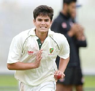 Arjun Tendulkar gave training to England's batsmen at Lord's | अर्जुन तेंडुलकरने दिला इंग्लंडच्या फलंदाजांना लॉर्ड्सवर सराव