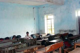 Tell the buildings, lack of education | इमारती बोलक्या, शिक्षणाचा अभाव Tell the buildings, lack of education | इमारती बोलक्या, शिक्षणाचा अभाव