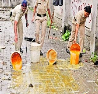 Awake the police; Slippage of production | पोलिसांना जाग; उत्पादनशुल्क सुस्तच Awake the police; Slippage of production | पोलिसांना जाग; उत्पादनशुल्क सुस्तच