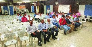 NIMA meeting attendance only 50 | निमाच्या सभेला उपस्थिती केवळ ५० NIMA meeting attendance only 50 | निमाच्या सभेला उपस्थिती केवळ ५०