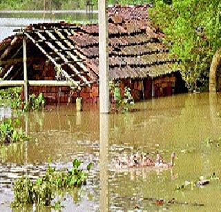 Flood blow | पुराचा हाहाकार