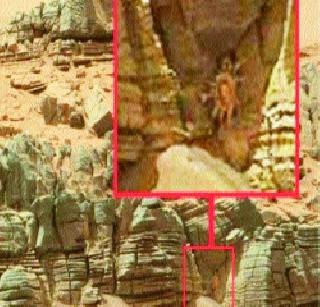 Claims of a crab on Mars | मंगळ ग्रहावर खेकडा दिसल्याचा दावा