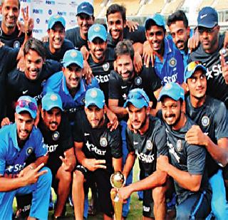 Gurkeerat's all-round knock; India 'ajinkya | गुरकीरतची अष्टपैलू खेळी; भारत ‘अ’जिंक्य Gurkeerat's all-round knock; India 'ajinkya | गुरकीरतची अष्टपैलू खेळी; भारत ‘अ’जिंक्य