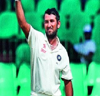 Pujara remained unbeaten fourth opener | पुजारा नाबाद राहणारा चौथा सलामीवीर