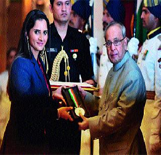 Sania 'Khel Ratna'! | सानियाला ‘खेलरत्न’!