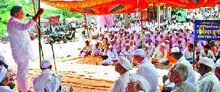 Drought conference in Seigao | सायगावला दुष्काळी परिषद Drought conference in Seigao | सायगावला दुष्काळी परिषद