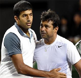 Paes-Bopanna face mixed doubles semifinal | मिश्र दुहेरीच्या उपांत्य फेरीत पेस-बोपण्णा समोरासमोर